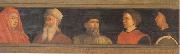 Florentine School Five Masters of the Florentine Renaissance (mk05) oil painting
